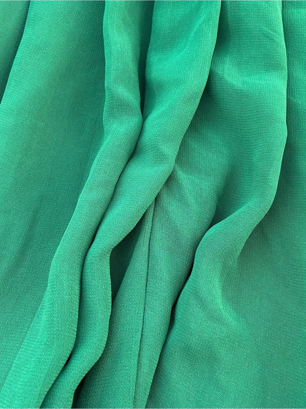 ModCloth Womens Green Dress Fit & Flare Pleated Retro Pinup Sleeveless Sz L - Picture 5 of 7